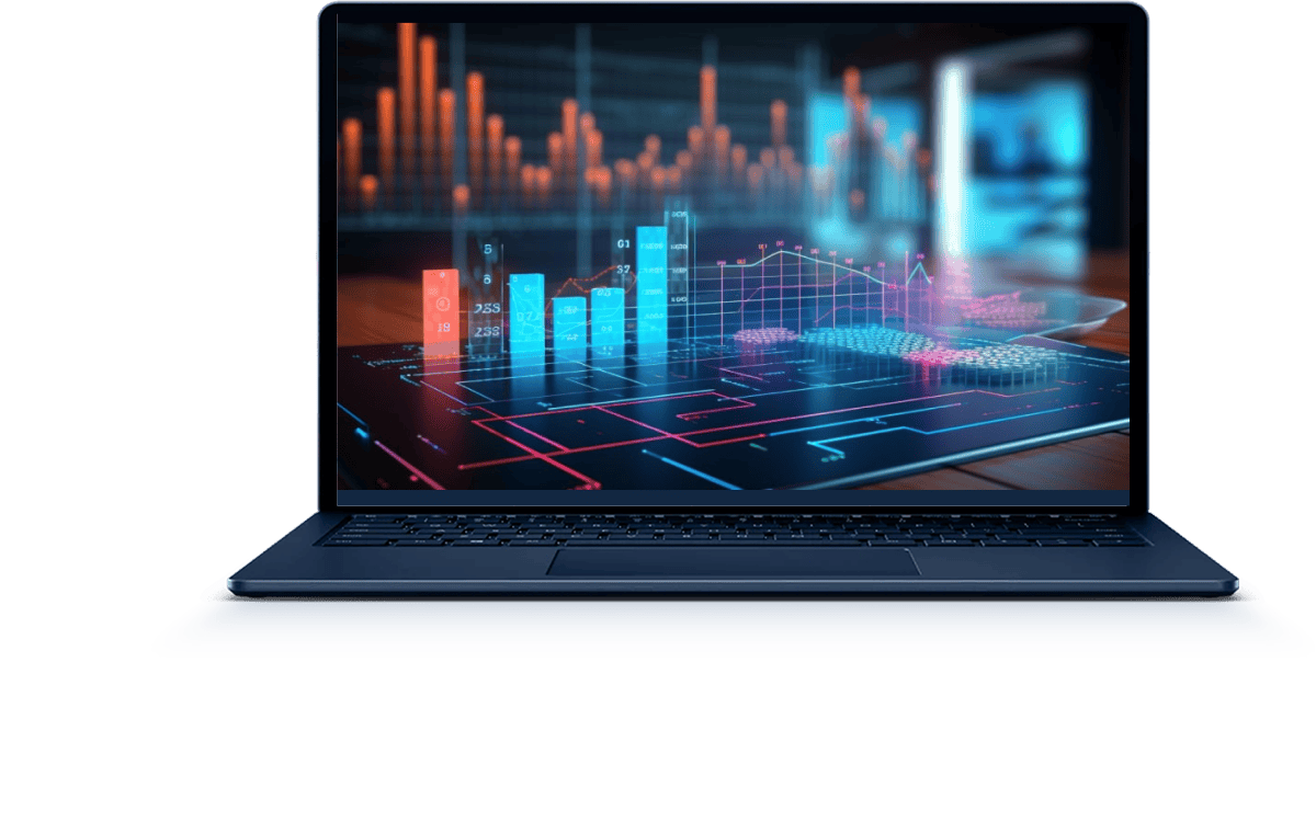 Save time and money with<br> custom business dashboard development services